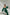Aurora Emerald Puffed Sleeve Midi Prom Dress