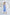 Chiara Blue Sleeveless Cotton Midi Dress