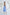 Chiara Blue Sleeveless Cotton Midi Dress