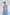 Chiara Blue Sleeveless Cotton Midi Dress