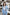Adriana Sky-Blue Shawl Lapel Two-Piece Suit II