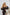 Aurora Black Puffed Sleeve Midi Prom Dress