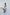 Beatrice Sky-Blue Square-Neck Puff-Sleeve Midi Dress