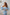 Aurora Sky-Blue Puffed Sleeve Midi Prom Dress