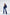 Ginevra Blue Slit Sleeve Two-Piece Suit