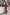 Eleonora Fuchsia Satin Long-Sleeve Maxi Dress