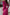 Eleonora Fuchsia Satin Long-Sleeve Maxi Dress
