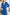 Adriana Blue V-Neck Puff-Sleeve Buttoned Midi Dress
