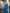 Beatrice Blue Faux Silk Belted Midi Dress