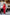 Adriana Red Puff Sleeve Satin Wrap Midi Dress