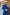 Adriana Blue Puff Sleeve Satin Wrap Midi Dress