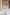 Aurora Sky-Blue Off-The-Shoulder Draped Sleeve Midi Dress