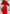 Adriana Red V-Neck Puff-Sleeve Buttoned Midi Dress