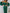 Aurora Emerald Puffed Sleeve Midi Prom Dress