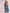 Aurora Blue One-Shoulder Satin Mini Dress