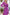 Adriana Fuchsia Thigh-Slit Maxi Dress