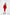 Adriana Red Backless Puff Sleeve Crepe Midi Dress