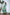 Adriana Green Thigh-Slit Maxi Dress