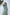 Adriana Green Thigh-Slit Maxi Dress