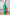 Adriana Green Crepe Shawl Lapel Two-Piece Suit