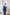 Aurora Blue Sequin One-Shoulder Midi Dress