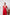 Aurora Red Deep V-Neck Sleeveless Crepe Jumpsuit
