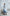 Aurora Sky-Blue Backless Puff-Sleeve Midi Dress