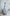 Aurora Sky-Blue Backless Puff-Sleeve Midi Dress