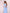 Aurora Sky-Blue Backless Long Sleeve Midi Dress