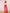 Aurora Red High Waist Wide Leg Slit Pants