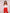 Aurora Red High Waist Wide Leg Slit Pants