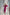Aurora Fuchsia Puffed Sleeve Midi Prom Dress