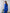 Adriana Blue Double-Breasted Slim-Fit Two-Piece Suit