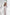 Eleonora Beige Satin Long-Sleeve Maxi Dress