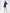 Adriana Navy Faux Silk Long Sleeve Ruched Mini Dress