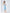 Beatrice Sky-Blue Satin Corseted Strapless Midi Dress