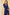 Beatrice Navy Wrap Long Sleeve Maxi Dress