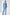 Beatrice Grey-Blue Single-Breasted Oversized Two-Piece Suit