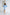 Camilla Sky-Blue Backless Puff Sleeve Mini Dress
