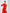 Adriana Red High Waist Slit Cuff Culottes