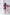 Serena Fuchsia Wrap Long Sleeve Satin-Silk Mini Dress