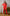 Adriana Red Slim-Fit Three-Piece Office Suit