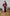 Adriana Bordeaux Satin Puff-Sleeve Midi Dress