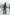 Adriana Green Belted Double-Breasted Crepe Suit Two-Piece