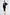 Eleonora Black Crop Jacket Skirt Two-Piece Suit