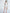 Adriana White V-Neck Sleeveless Bodycon Mini Dress