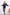 Aurora Navy Wrap Long Sleeve Midi Dress