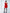 Aurora Red Sweetheart Puff-Sleeve Asymmetrical Mini Dress