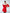 Aurora Red Sweetheart Puff-Sleeve Asymmetrical Mini Dress
