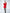 Aurora Red Sweetheart Puff-Sleeve Asymmetrical Mini Dress